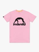 MANTO vibe 25 tshirt-pink/black